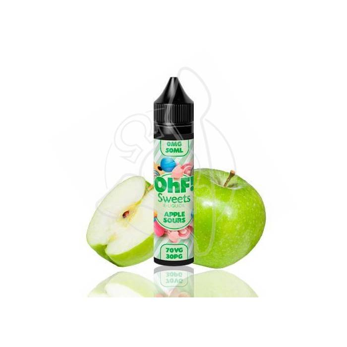 OHF SWEETS APPLE SOURS 50ML 0MG
