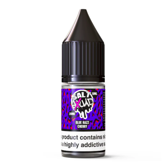 SALT SQUAD BLUE RAZZ CHERRY NIC SALTS 10ML