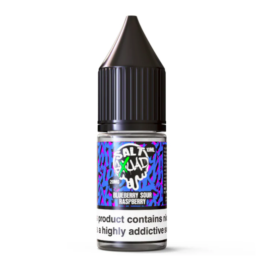 SALT SQUAD BLUEBERRY SOUR RASPBERRY NIC SALTS 10ML